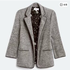 Alanna Textured Knit Blazer XL